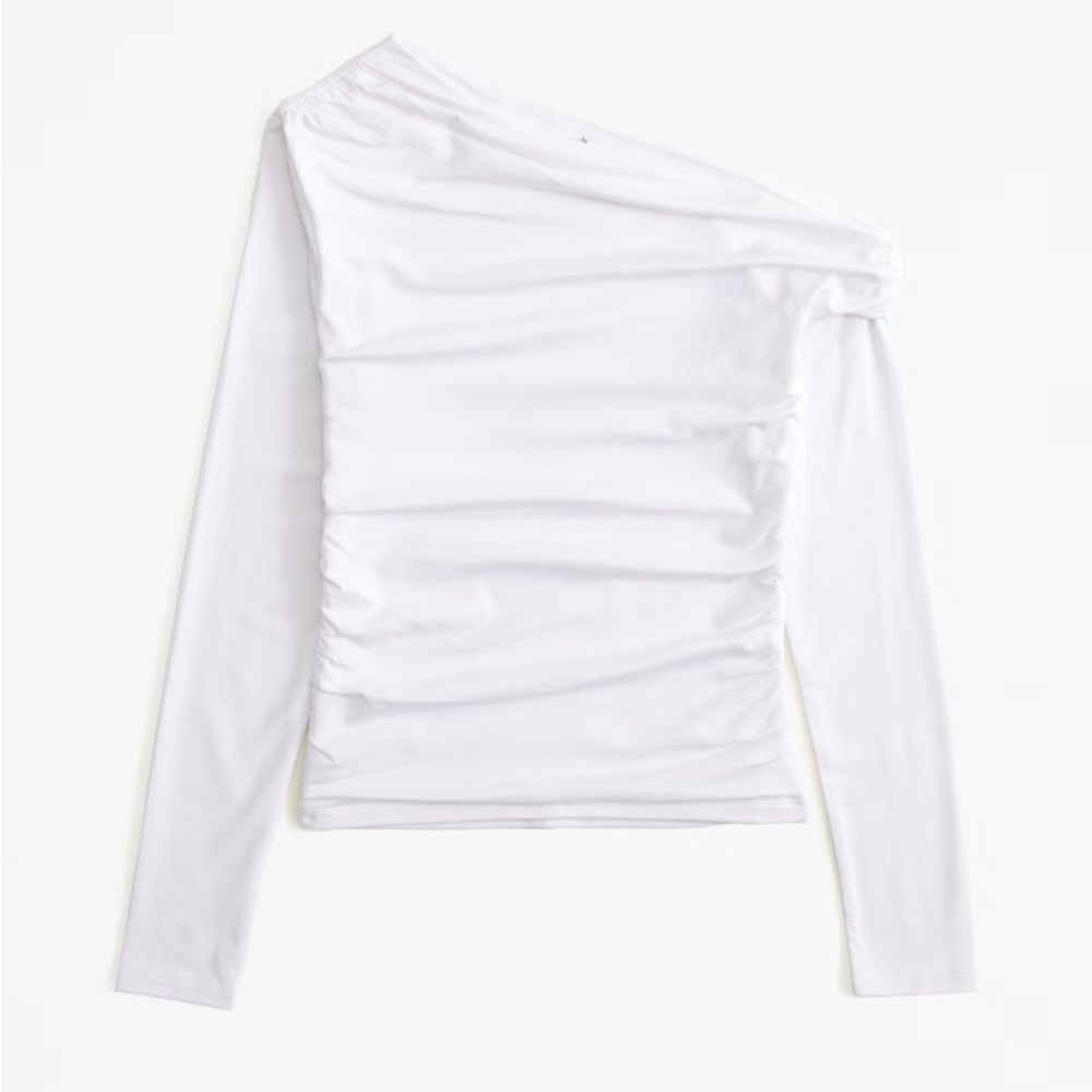 Abercrombie Asym Off The Shoulder Top